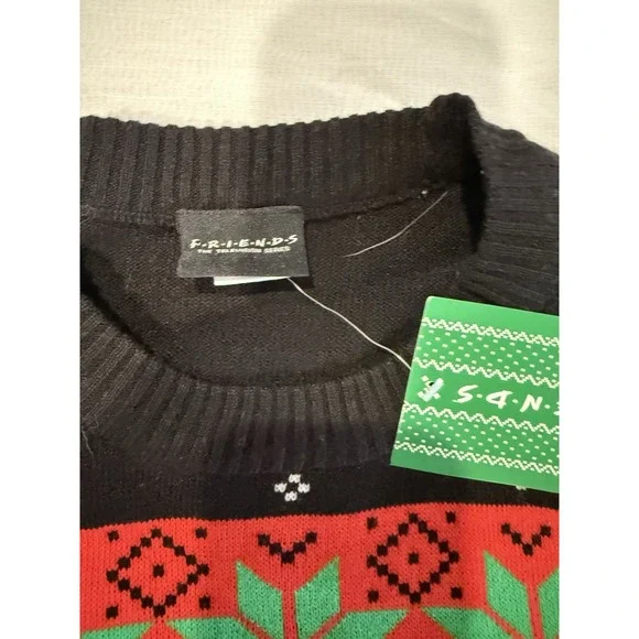 Friends Central Perk Christmas Holiday Ugly Sweater NEW - Picture 2 of 5